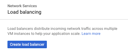 Set Up a Load Balancer – Name