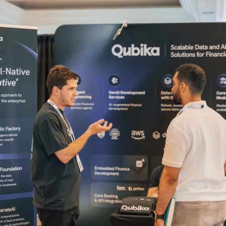 Qubika showcasing its Finance and fintech expertise at FinovateSpring