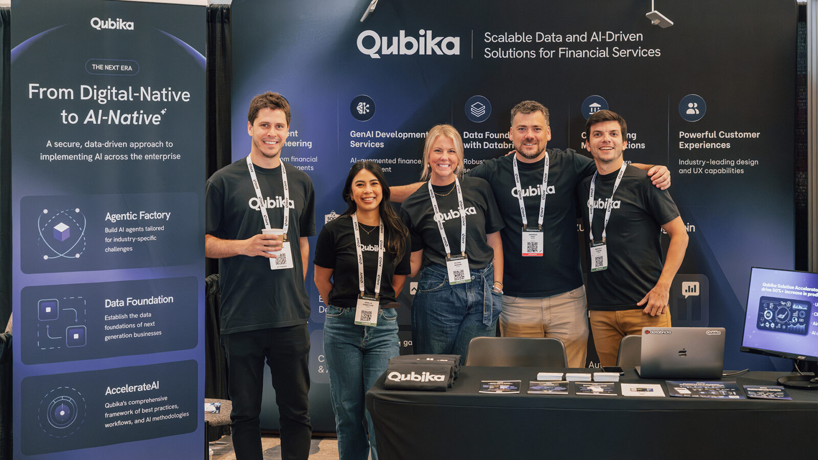 Qubika showcasing its Finance and fintech expertise at FinovateSpring