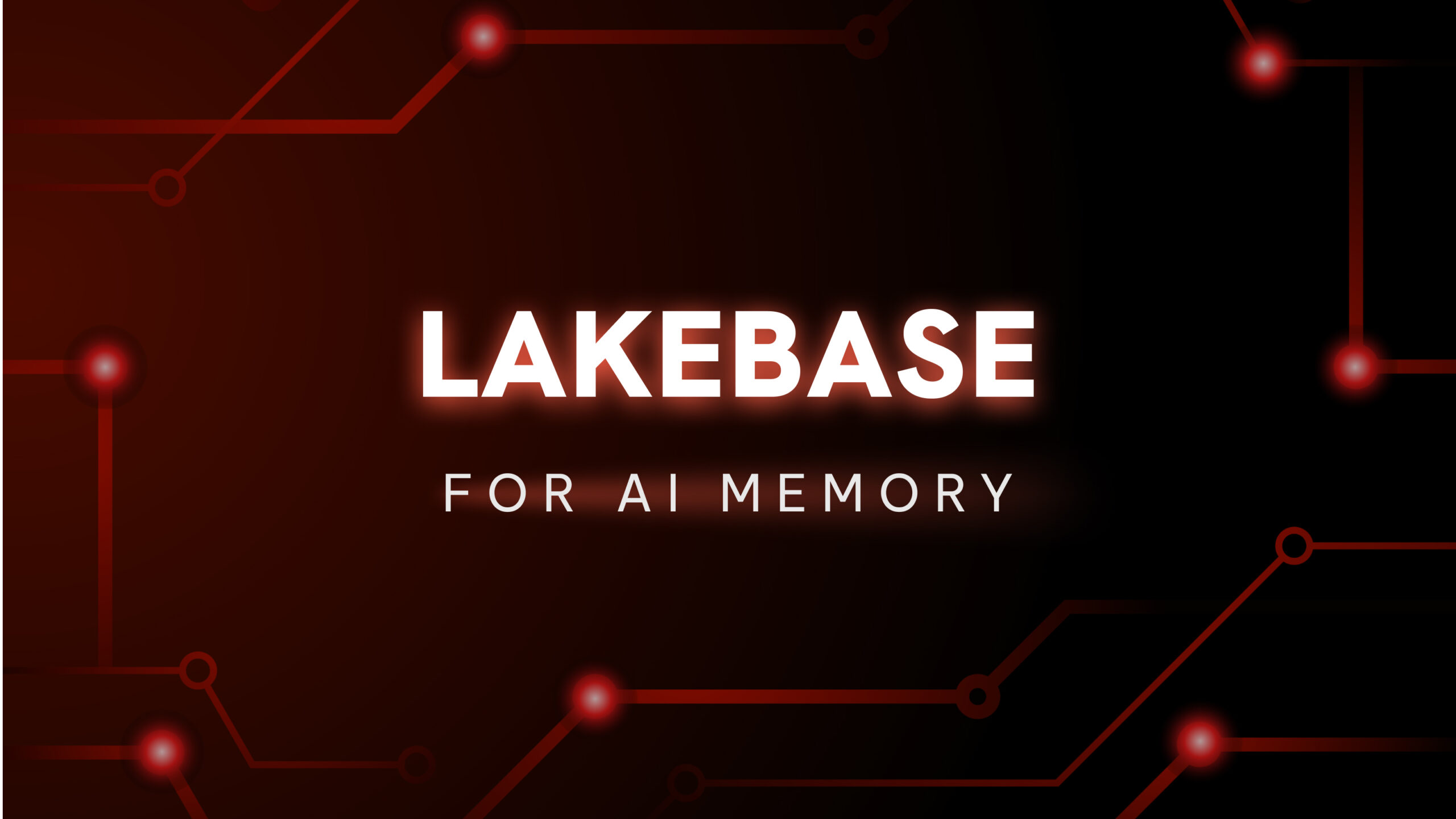 Databricks Lakebase for AI memory